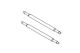 Turbo Racing - C75 Rear wheel axle 2pcs
