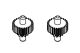Turbo Racing - C75 Steering gear 2pcs