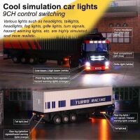C50 RC-Semi-Truck mit Anhänger RTR schwarz - 1:67
