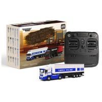 C50 RC-Semi-Truck mit Anhänger RTR weiß - 1:67