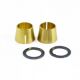Ultimate Racing - Clutch Flywheel Cone Collets & Shims, .21 Engines, 2+2 Pcs.
