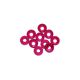 Ultimate Racing - 3mm Alu Aashers Pink, 10 pcs.