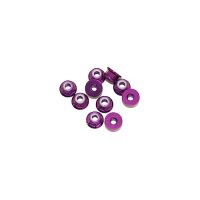 Ultimate Racing - M3 Alu Flanged Nylon Lock Nuts Purple,...