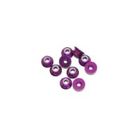 Ultimate Racing - M4/4mm Alu Flanged Nylon Nut Purple, 10...