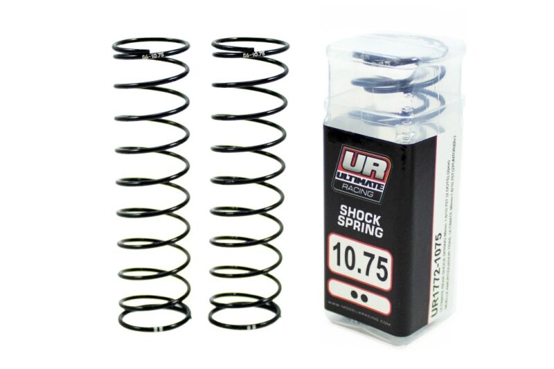 Ultimate Racing - Ultimate Rear Shock Spring 86mm 1.6/10.75T, 2 Pcs.