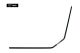 Ultimate Racing - Ultimate 2,7mm rear Anti-Roll bar for Mugen, Associated, Xray, 1 Pcs.
