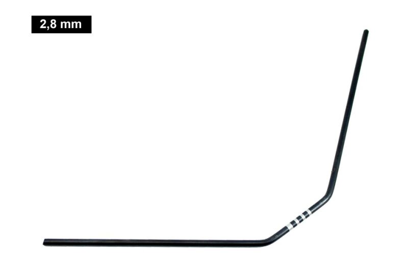 Ultimate Racing - Ultimate 2,8mm rear Anti-Roll bar for Mugen, Associated, Xray, 1 Pcs.