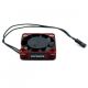 Ultimate Racing - Ultra High Speed Cooling Fan TF-40 w/BEC connector - 40mm - Color Black - Red