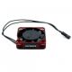 Ultimate Racing - Ultra High Speed Cooling Fan TF-40 w/BEC connector - 40mm - Color Black - Red