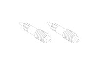 Turbo Racing - C50 Rear axle metal upgrade teeth 2PCS...