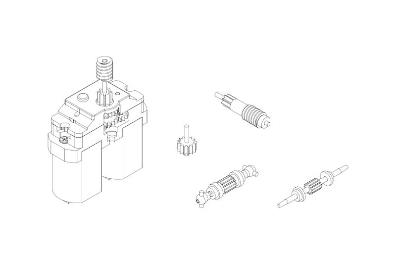 Turbo Racing - C50 Metal gear upgrade kit (TB-760232)