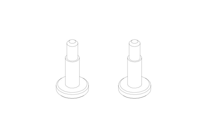 Turbo Racing - C50 Axle 2PCS (TB-760233)