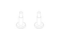 Turbo Racing - C50 Axle 2PCS (TB-760233)