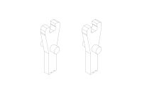 Turbo Racing - C50 Switch handle 2 PCS (TB-760238)