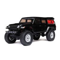 SCX24 Jeep Gladiator 4WD Rockcrawler RTR schwarz - 1:24