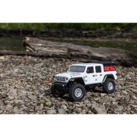 SCX24 Jeep Gladiator 4WD Rockcrawler RTR weiß - 1:24