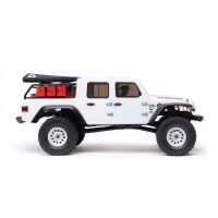 SCX24 Jeep Gladiator 4WD Rockcrawler RTR weiß - 1:24
