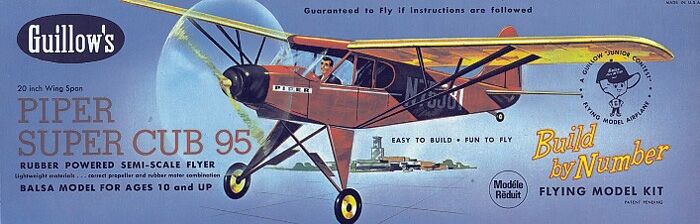 Guillow - Piper Super Cub 95 - 508mm