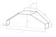 Pilot RC - CF landing gear Yak 100cc (4ST17432)