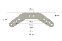 Pilot RC - Control (Ruder) Horns for 30-50cc (4ST17471)