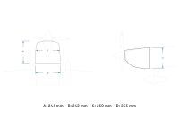 Pilot RC - 73" Laser 1850mm 35cc Orange-Gray (4ST1973L-08)