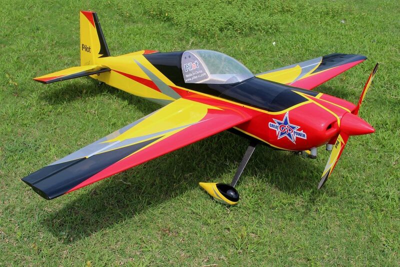 Pilot RC - 103" Slick 2600mm 120cc Yellow-Red-Black (4ST20103S-YB)