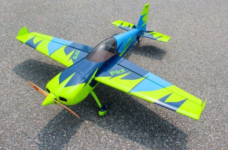 Pilot RC - 74" Slick 1880mm Green-Blue (4ST2074S-02)