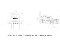 Pilot RC - 115" Extra NG 2920mm 150cc Green-Black (4ST22115E-02)