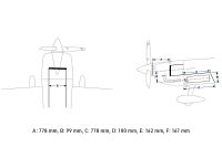 Pilot RC - 89" Slick 2260mm Green-Blue (4ST2289S-02)