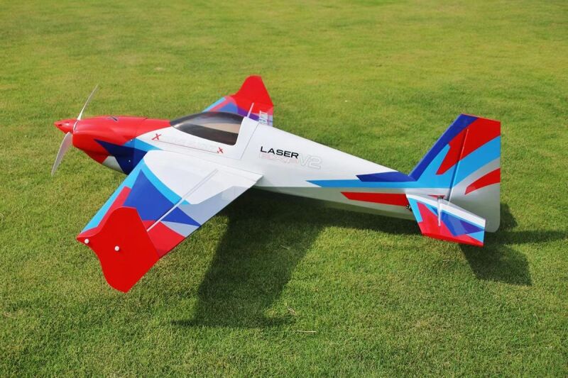 ExtremeFlight - 60" Laser-EXP V3 red/white/blue