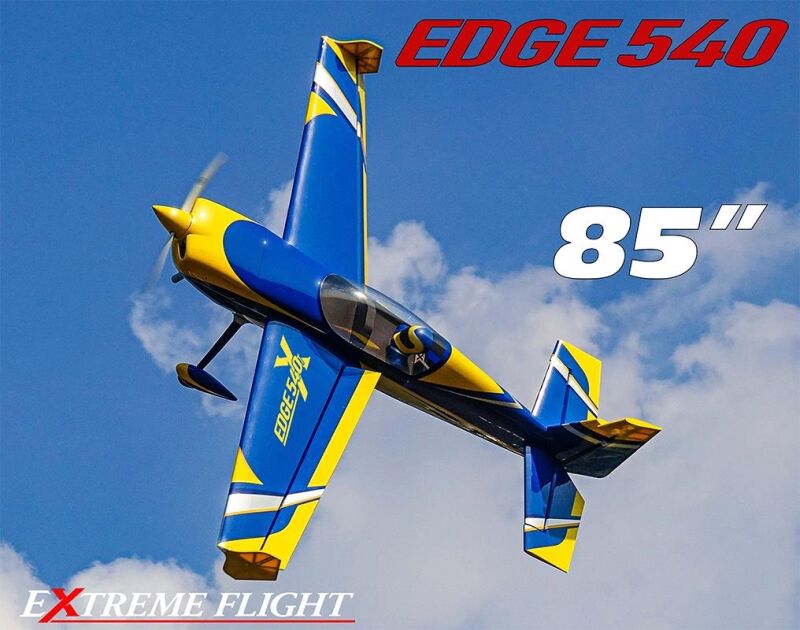 ExtremeFlight - 85" Edge 540 - blue/yellow - 2150mm
