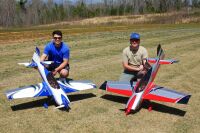 ExtremeFlight - 60" Extra NG - rot/silber - 1520mm