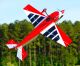 ExtremeFlight - 91" Extra NG - red/silver - 2310mm