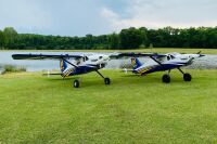 Legacy Aviation - 120" Turbo Bushmaster - blau/weiß - 3510mm