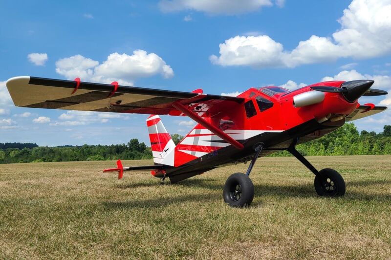 Legacy Aviation - 120" Turbo Bushmaster - rot - 3510mm