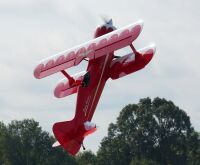 85" Muscle Bipe Doppeldecker - rot/weiß - 2160mm