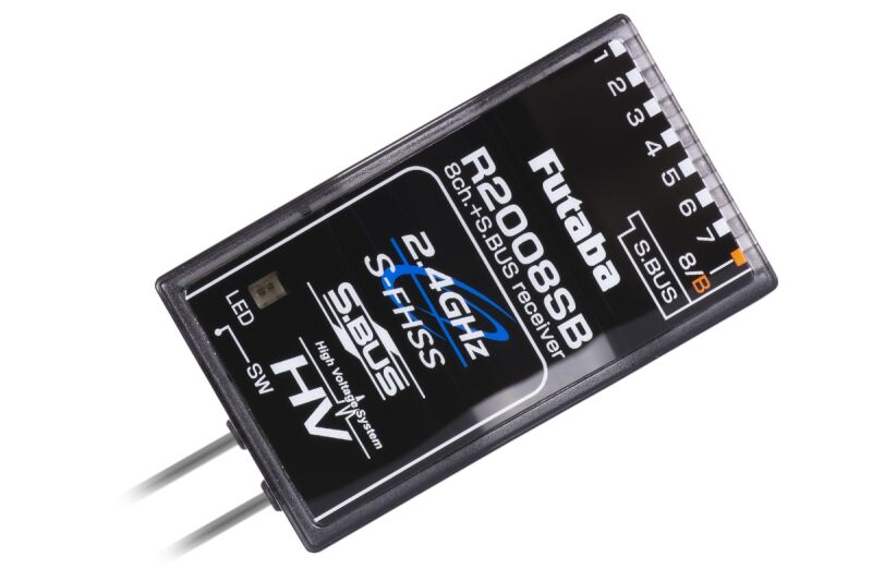 Futaba R2008SB S-FHSS/FHSS 8ch RX (FUT5102613)