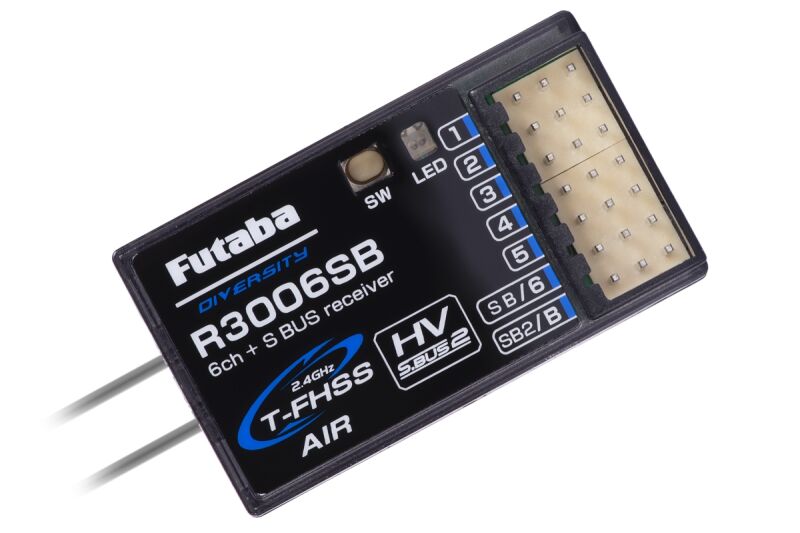 Futaba R3006SB T-FHSS 6ch RX (dual) (FUT5102624)