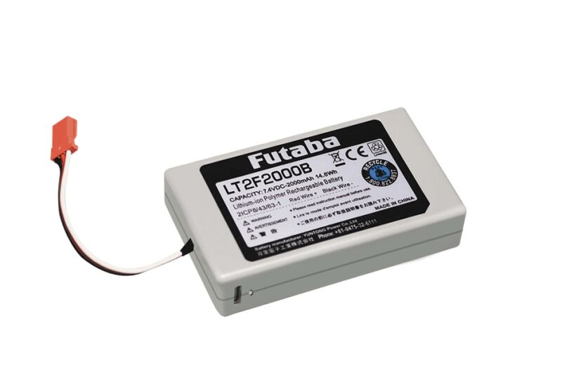Futaba TX Li-Ion LT2F2000B 7,4V (16IZ/10PX) (FUTEBA0151)
