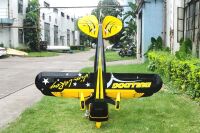 Pilot RC - 87" Pitts S2B ?lutý Bulldog (2,2m) (4ST2387P-03)