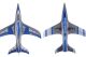 FMS - Integral EDF 80 PNP blau - 1220mm