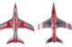 FMS - Integral EDF 80 PNP rot - 1220mm
