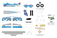 Vibe Doppeldecker blau - 980mm