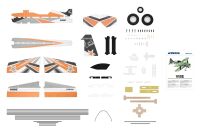 Vibe Doppeldecker orange - 980mm