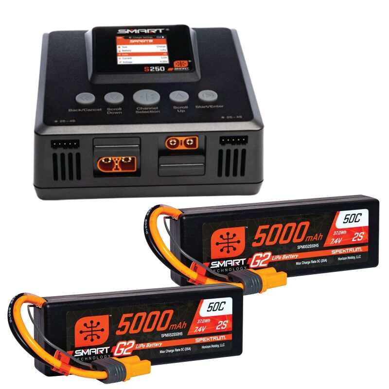 Smart Power Stage Surface Bundle 4S - S250 & 2x 5000mAh 2S