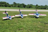 AJ Aircraft - 51" Slick 540 ARF - red/blue