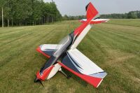 AJ Aircraft - 106" Raven DT ARF - red/black
