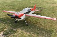 AJ Aircraft - 106" Raven DT ARF - red/black
