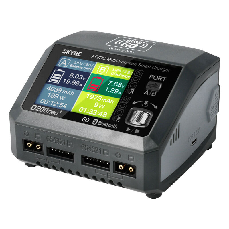 D200 Neo+ LiPo Ladegerät 1S bis 6S 20A - 200W