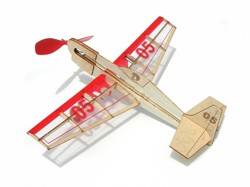 Guillow - Stunt Flyer Gummimotor Modell - 280mm